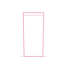 Objects Cocktail Glasses Zombie Glass Stencil Svg Vector, Free Vectors File